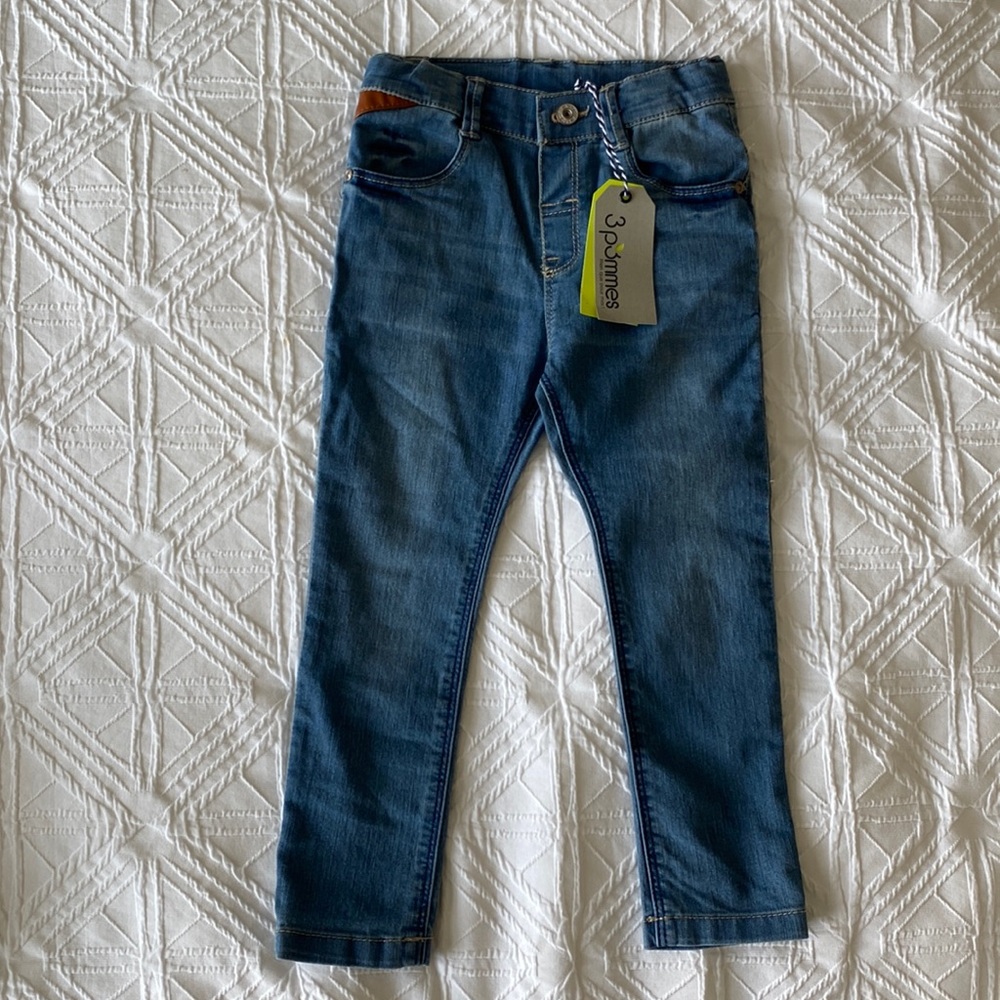 3Pommes Toddle Jeans - Stretch Denim 3-4T